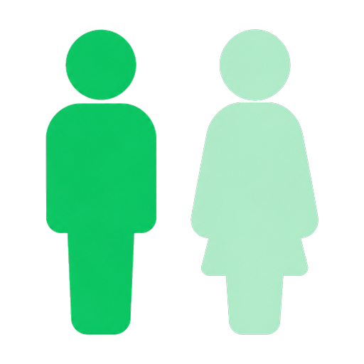 男女比率